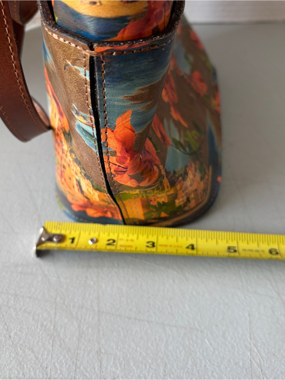 Patricia Nash Leather Italian Landscape Purse - Picture 10 of 13